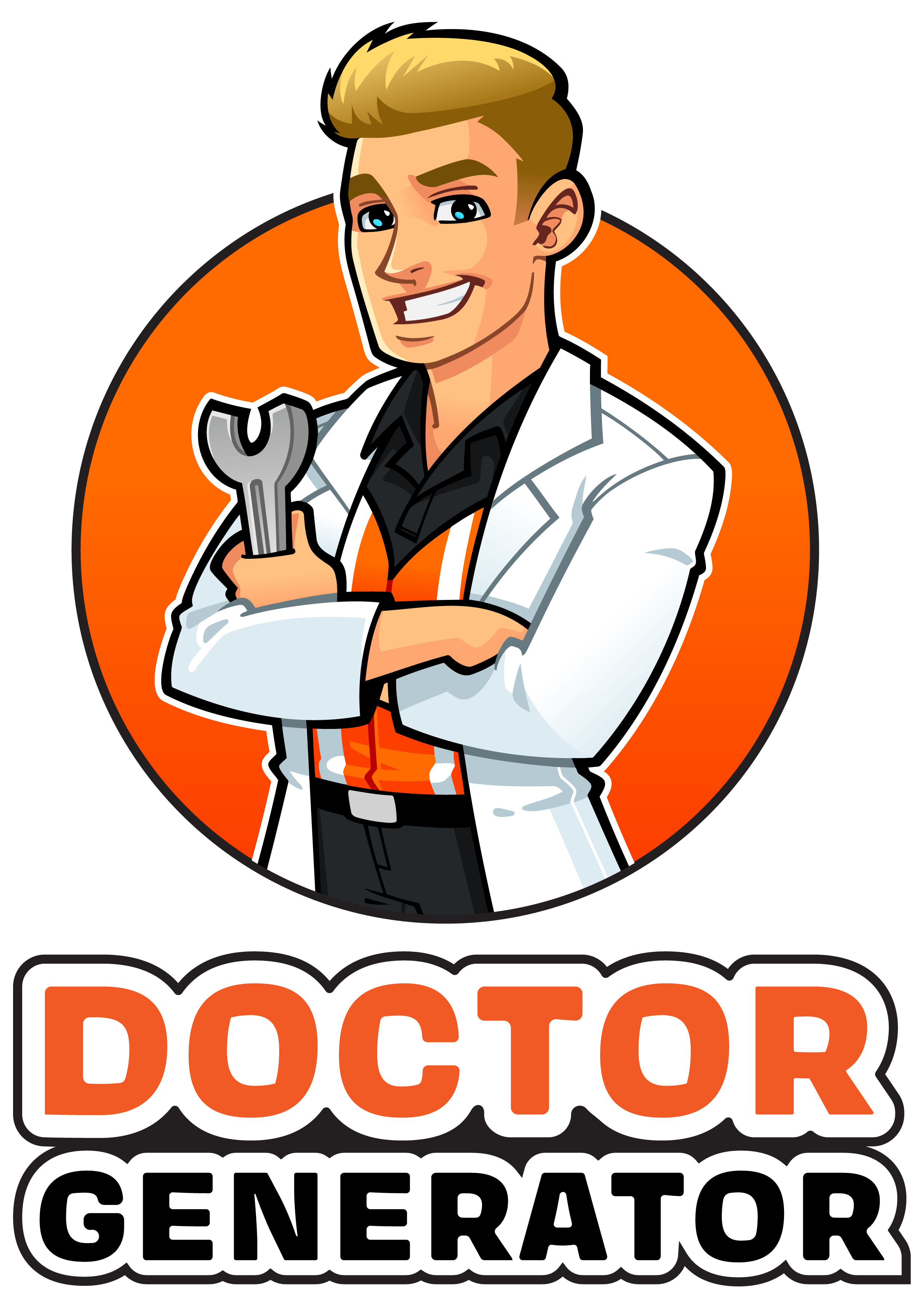 Doctor Generator mascot